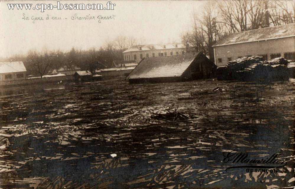 La gare d'eau - chantier greset